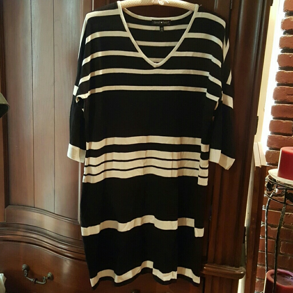 Plus size knit dress